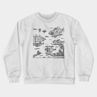 Limited time Steampunk Pirates Crewneck Sweatshirt